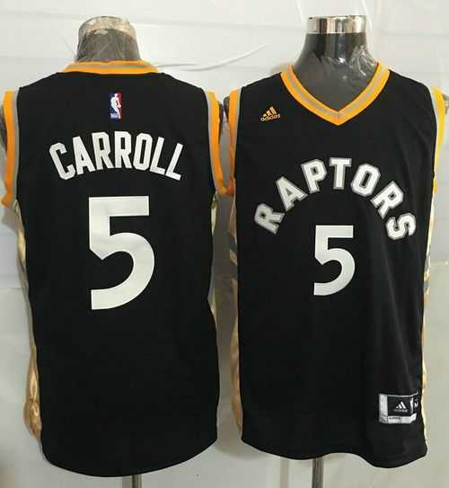 Toronto Raptors #5 DeMarre Carroll Black Gold Stitched NBA Jersey,We sell and wholesale Toronto Raptors #5 DeMarre Carroll Black Gold Stitched NBA Jersey on line form chian!